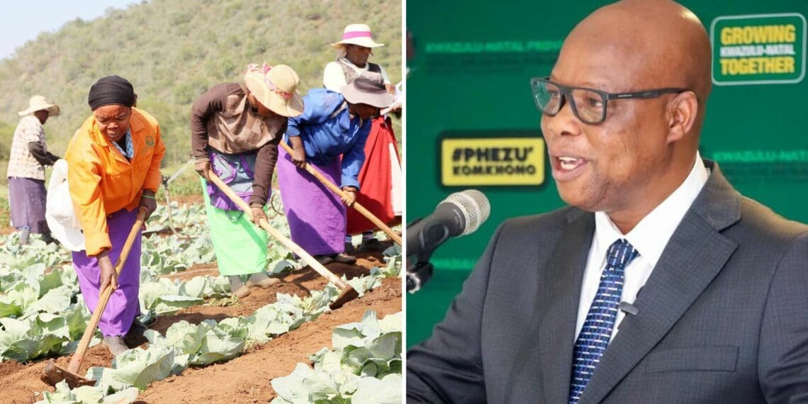 KwaZulu-Natal MEC for the department agriculture and rural development, Super Zuma. Photo: Supplied/ KwaZulu-Natal Department of Agriculture and Rural Development
