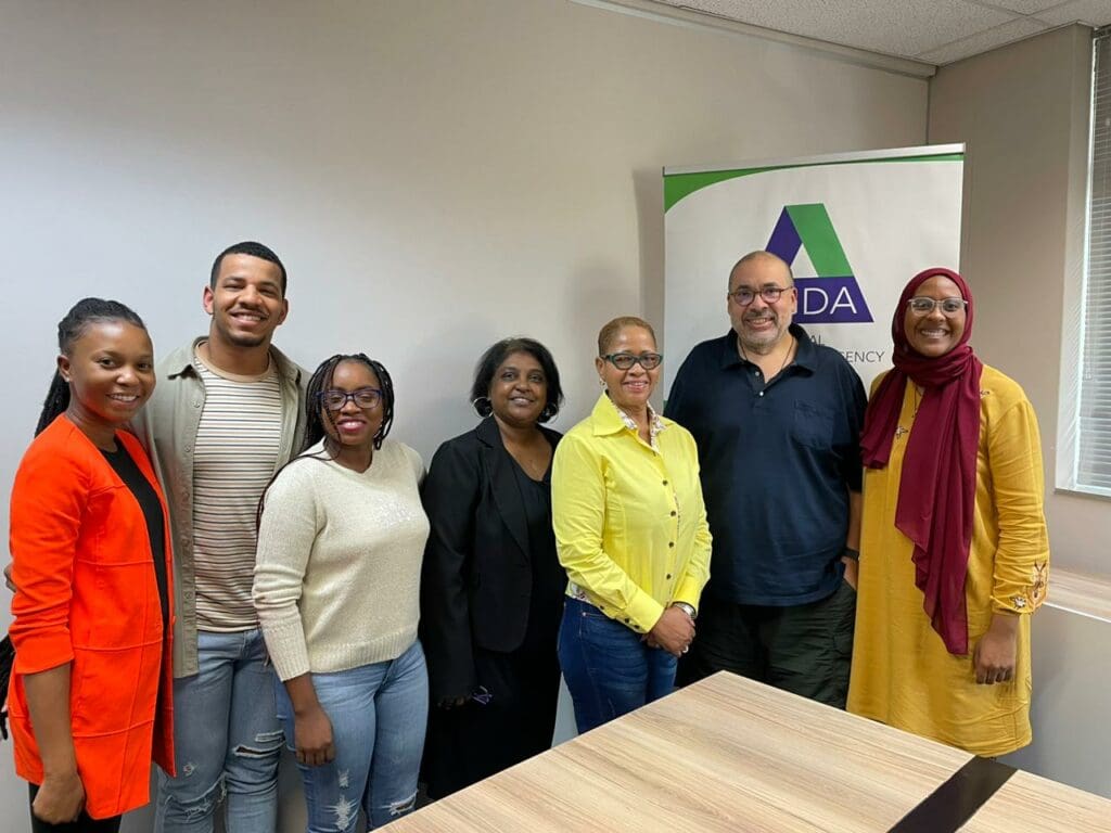 Team members of the he Agricultural Development Agency and with members of Food For Mzansi. Photo: Supplied/Food For Mzansi
