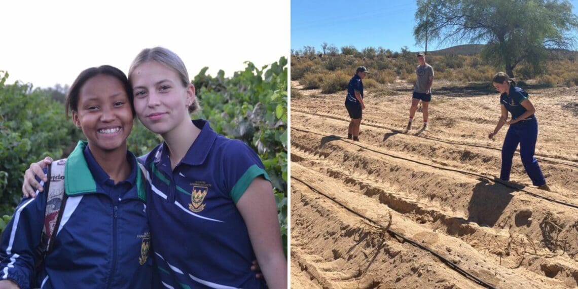 Augsburg Landbougimnasium in Clanwilliam, Western Cape is a cross cultural primary and high school with normal academic and agricultural subjects offered. Photo: Supplied/Augsburg Landbougimnasium
