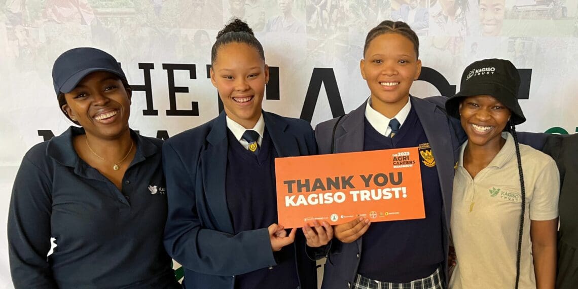 Kagiso Trust’s commitment to education and agricultural development continues to impact communities in South Africa through their transparent and measurable social investment programmes. The trust is a proud partner of Food For Mzansi’s AgriCareers programme. Photo: Ivor Price/Food For Mzansi