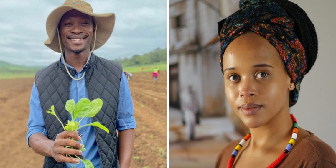 Young farmers from across the country will gather on 14 and 15 June in Johannesburg to discuss the future of agriculture at the Mzansi Young Farmers Indaba, proudly presented by Food For Mzansi. Pictured are Andile Ngcobo and Gugulethu Mahlangu, two dynamic young farmers. Photos: Supplied/Food For Mzansi