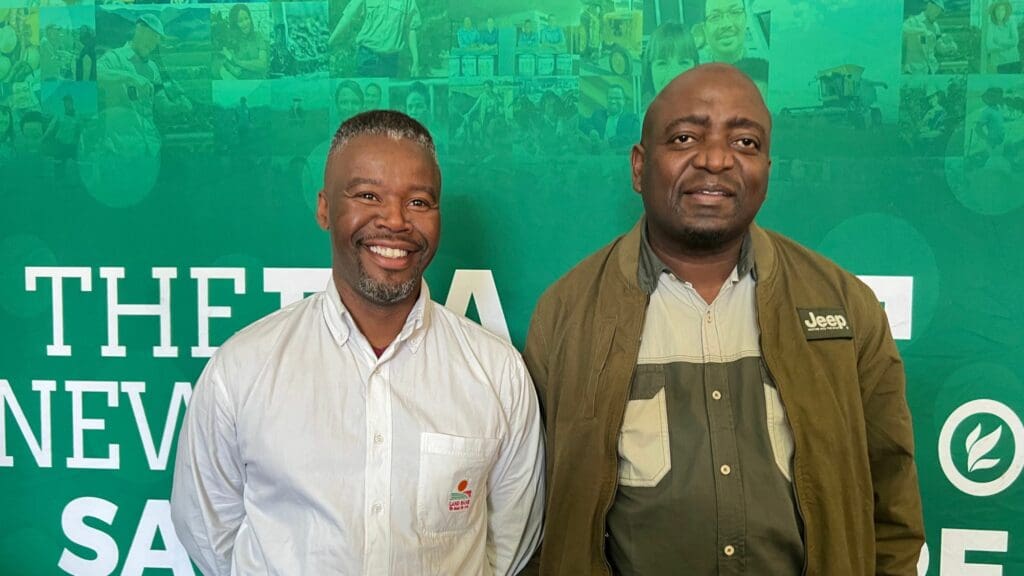 Food For Mzansi and Land Bank lunchtime conversations at Nampo 2023. Photo: Gareth Davies/Food For Mzansi