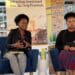 Dr Phuti Chelopo-Mgobozi, acting senior manager at Bio-Economy, and IP specialist Litha Tywakadi engage in an inspiring panel discussion at the recent eKasiLab event. Photo: Supplied/Food For Mzansi