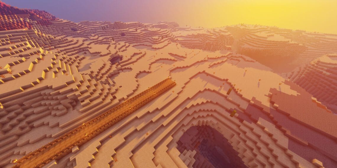 Harsh desert conditions push Minecraft farmers