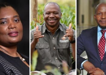 The Mzansi Young Farmers Indaba unveils a star-studded line-up featuring esteemed figures from the agriculture sector. Pictured, from left to right, are Mankodi Moitse, CEO of Kagiso Trust; Gene Likhanya, a prominent farmer from Limpopo; and Kgampi Bapela, head of agro-processing and agriculture at the IDC. Photos: Supplied/Food For Mzansi