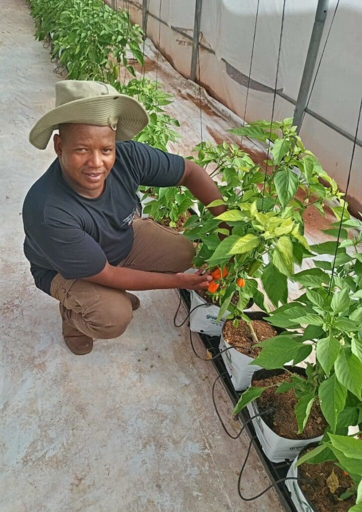 NC farmer Itumeleng looks after young and old