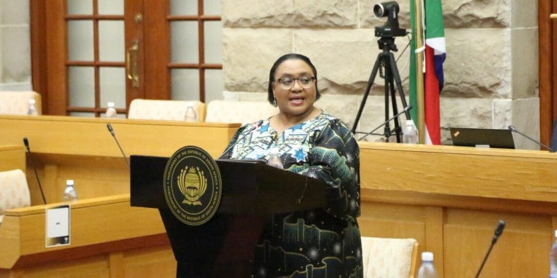 Minister Thoko Didiza presented her plan to transform South Africa’s agricultural sector, promoting inclusive growth and sustainable practices, while addressing historical injustices and unlocking economic potential in rural regions. Photo: Supplied/Food For Mzansi