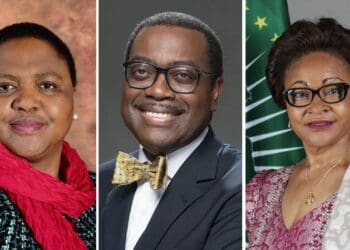 Dr. Aldnwumi Adesina, President of the African Development Bank, Josefa Sacko, commissioner for agriculture, rural development, blue economy, and sustainable environment, and agricultural minister Thoko Didiza are among some of the African leaders to attend the Africa Agriculture and Science Week in Durban. Photo: Supplied/Food For Mzansi
