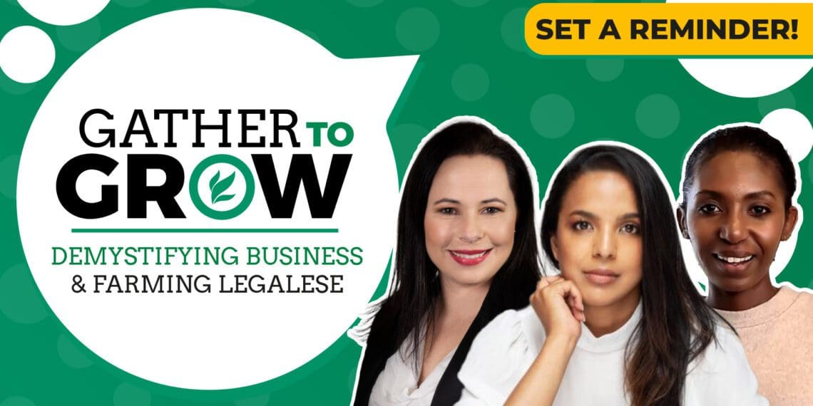 This week’s events include a livestock sale, a sugar congress, a Gather To Grow session on Twitter, and the Sana Spring Fair Trade. You can also look forward to Sansor's virtual information day and an export symposium in the Eastern Cape. Photo: Supplied/Food For Mzansi