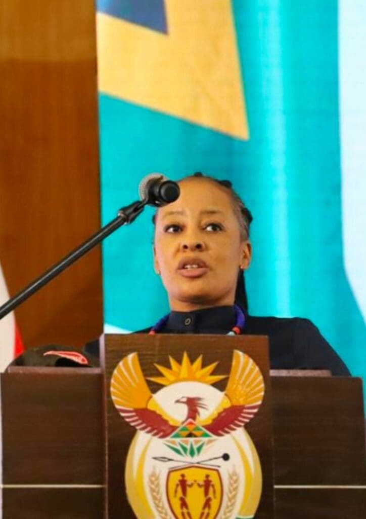 Ntuthu Motshegoa, a farmer with many leadership and development roles. Photo: Supplied/Ntuthu Motshegoa