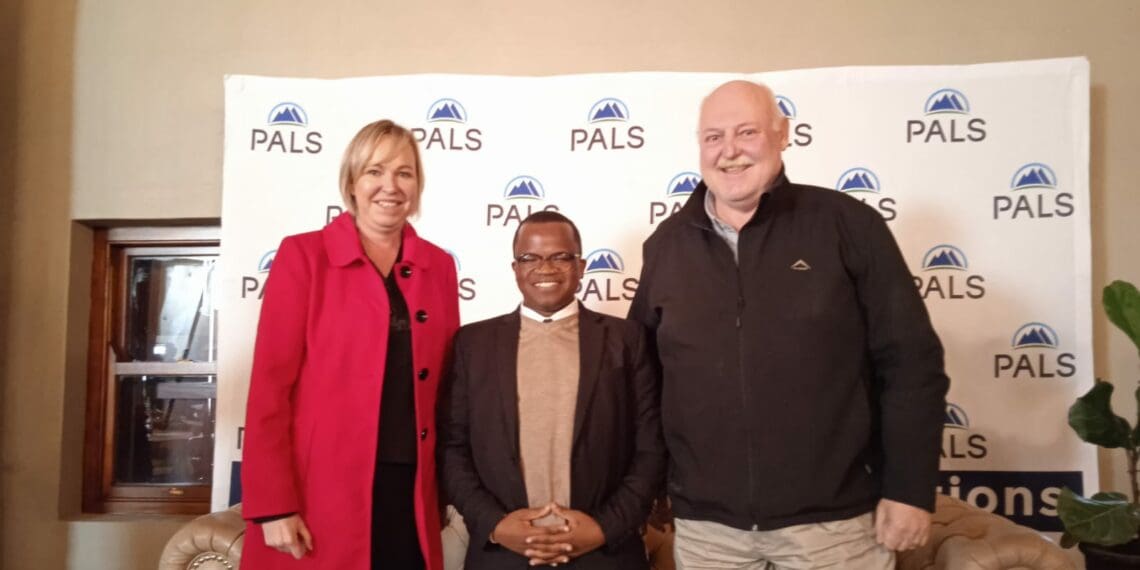 Agri role players who attended the Partners in Agri Land Solutions general meeting are Hortgro operations manager Mariette Kotze, Agbiz economist Wandile Sihlobo, and Horgro executive director Anton Rabe. Photo: Supplied/Food For Mzansi.