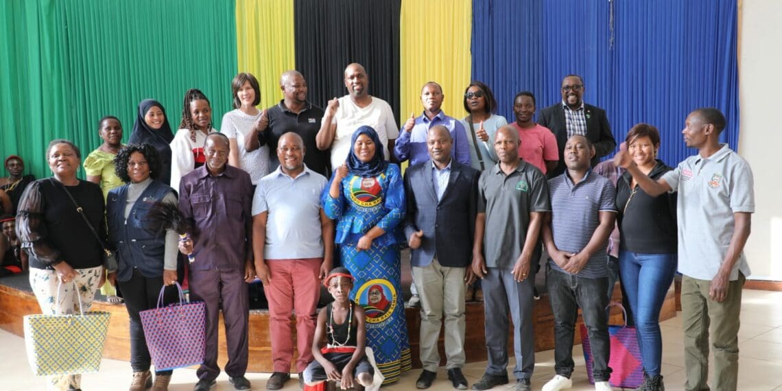 Meet and greet session with the regional commissioner of Tabora Dr Batilda Buriani. Photo: Supplied/
Emelda Setlhako