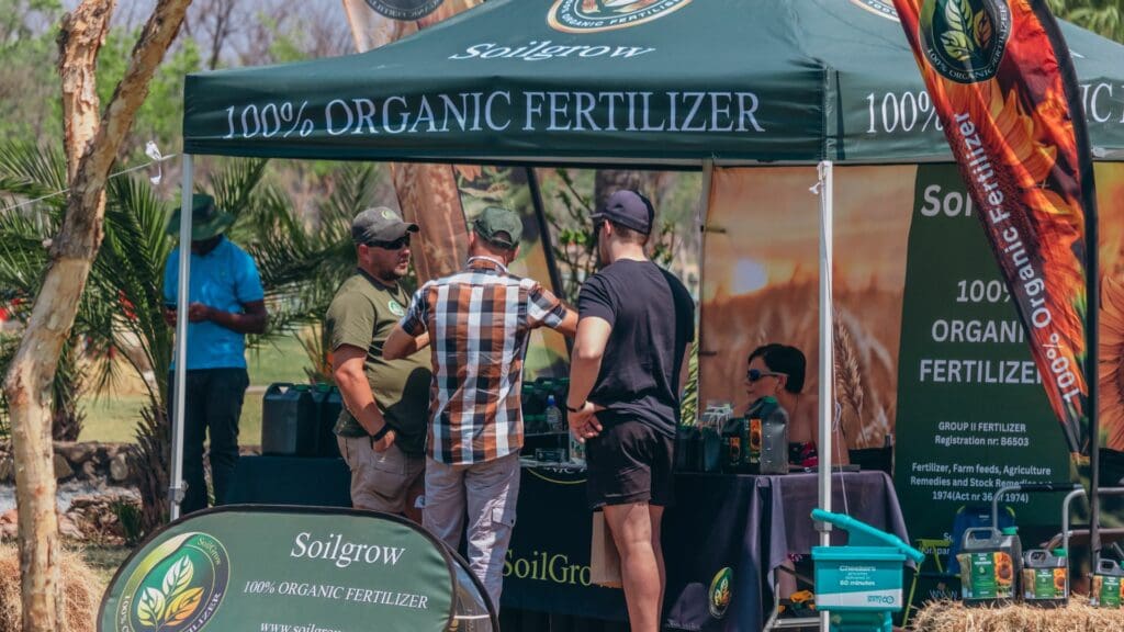 SoilGrow proudly showcased its products as an exhibitor at the Agri Gauteng Agricultural Ekspo. It isn’t just an organic product; it’s a passionate commitment to enhancing the agricultural environment. Crafted by two dedicated individuals, SoilGrow is the epitome of 100% organic goodness. It doesn’t just improve your crops or garden; it nourishes the earth, leaving you with luxuriously rich, healthy soil. Photo: Supplied/Agri Gauteng