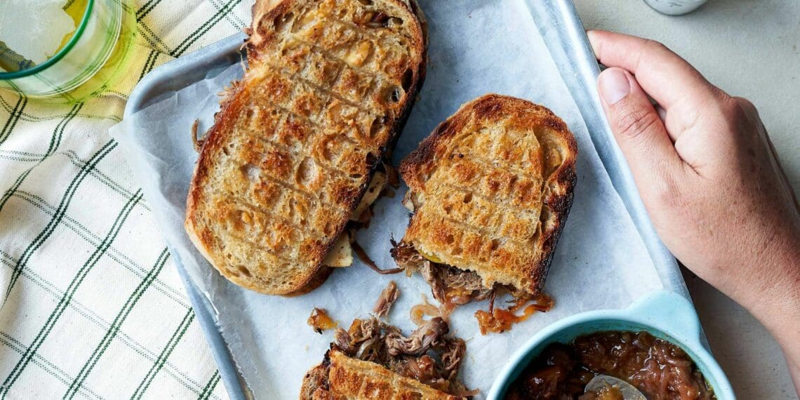 We love red meat! These grilled lamb braaibroodjies with spicy peach marmalade are a delicious journey through local cuisine, and the perfect addition to #FridayBraaiDay! Photo: Supplied/Michelle Parkin/RMITED