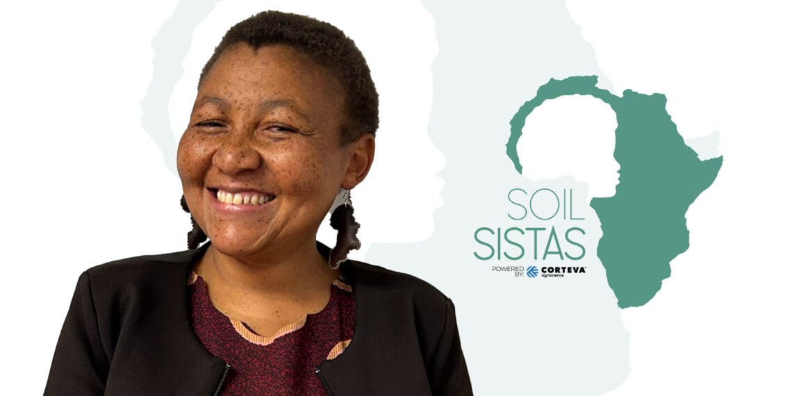 #SoilSista Mapula Kgosi has a heart of gold and a positive mindset which helped her to build a thriving business. Photo: Gareth Davies/Food For Mzansi
