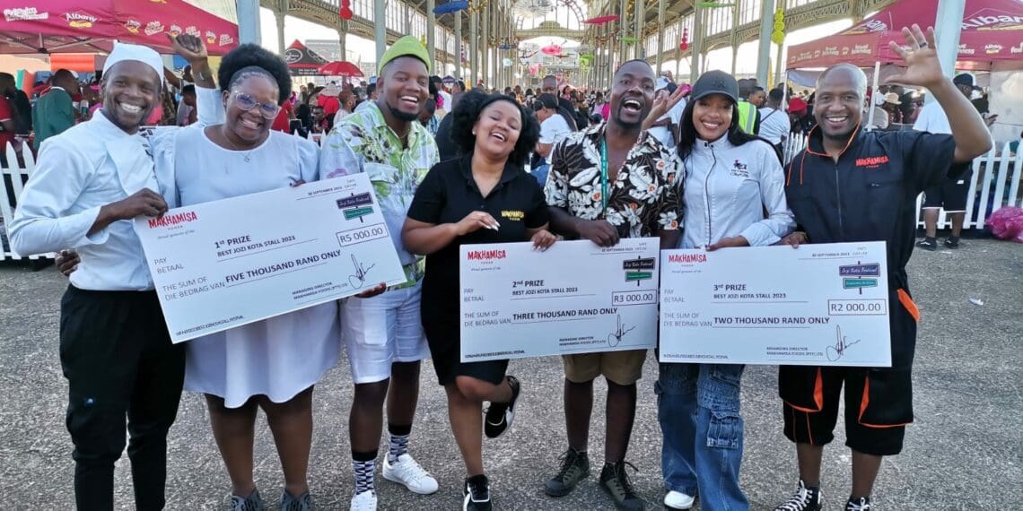 Makhamisa Foods, a leading player in the food industry, proved its culinary prowess by winning first prize at the Jozi Kota Festival. Photo: Supplied/Food For Mzansi