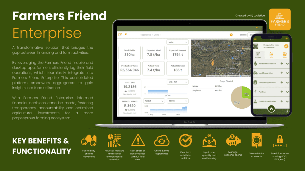 IQ Logistica launches Farmers Friend Enterprise app