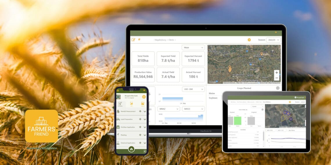 A farm management solution by IQ Logistica is now available in South Africa for enterprises to manage their agriculture business portfolios from the comfort of a desk. Photo: Supplied/Food For Mzansi