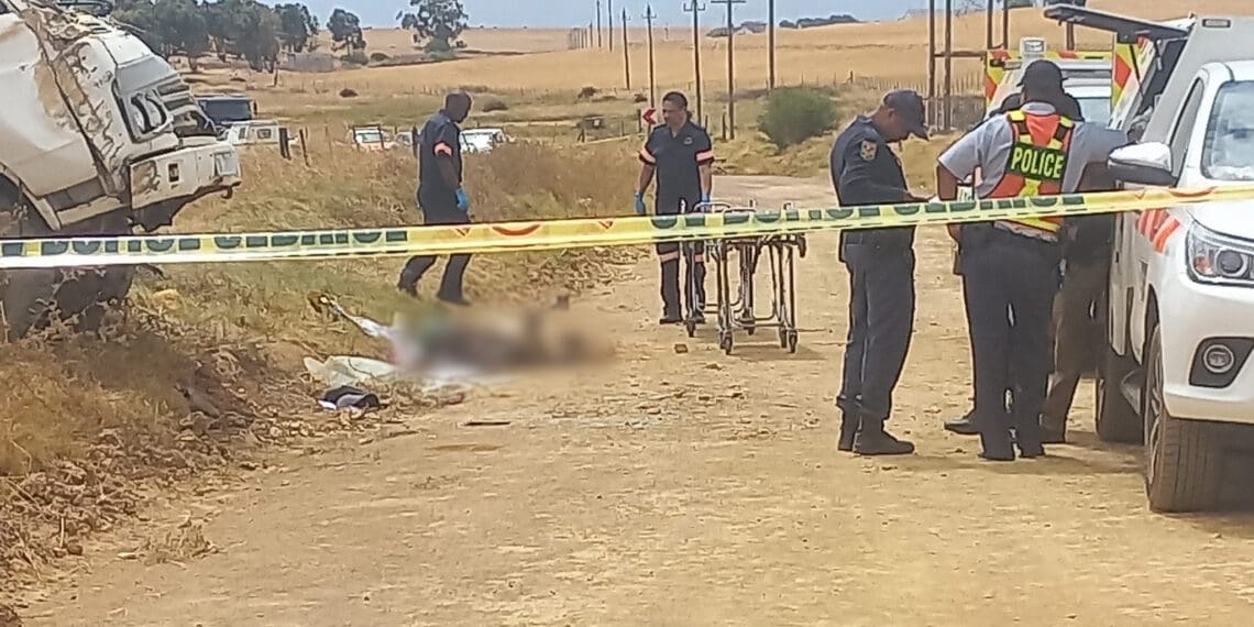 Three farmworkers died and many were injured when the truck they were travelling in overturned. The accident turned the spotlight on the unsafe transport of workers yet again. Photo: Billy Claasen