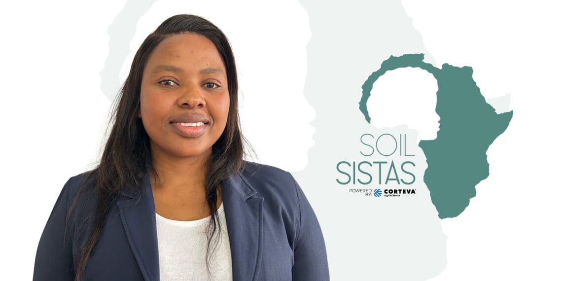 Relebohile Nko is a #SoilSista from the Free State. Her tenacious journey, distinguished by self-reliance and community dedication, exemplifies the transformative potential of agriculture passion and education. Photo: Gareth Davies/Food For Mzansi