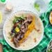 Tuck into this lip-smacking lamb wrap with grilled mango