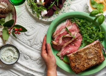 Feast on this beast of a roast sirloin, a cut above the rest