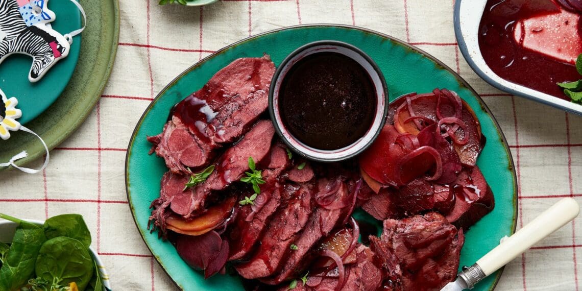 Fire up the flavour with this wine-infused corned beef tongue