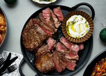 Get ready for 2024 with this chargrilled ribeye delight