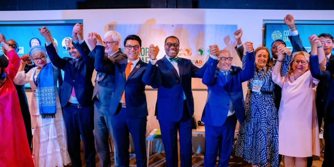 The launch of ACRIFA at Cop28 in Dubai saw jubilant celebrations as a $1 billion initiative aimed to protect 40 million farmers from climate change impacts. This programme promises widespread agricultural insurance access, fortifying resilience and mitigating risks across the continent. Photo: Supplied/Food For Mzansi
