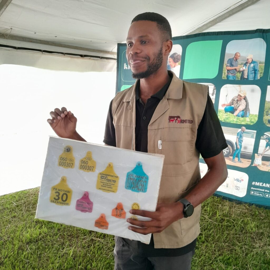 Khomotso Mashiloane, livestock technical advisor at Red Meat Industry Services (RMIS), injected energy into the room as he imparted best practices for livestock management during Food For Mzansi’s KwaZulu-Natal farmers’ Day. Photo: Duncan Masiwa/Food For Mzansi