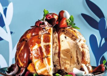 Savour the sweetness of Easter with our hot cross bombe recipe, a stunning dessert that’s as delightful to the eyes as it is to the palate. Photo: Supplied/Food For Mzansi