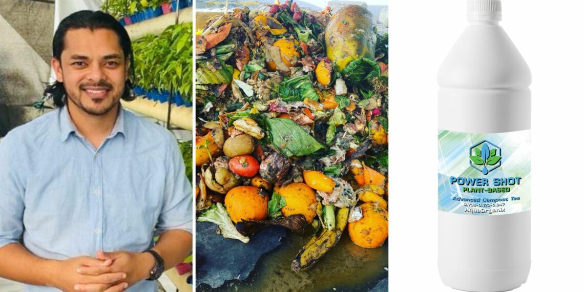 AquaOrganix, led by entrepreneur Hidaayatullah Tayyib, is revolutionising agriculture. Through inventive solutions and a dedication to sustainability, Tayyib's company transforms organic waste into premium fertilisers. Photos: Supplied/Hidaayatullah Tayyib
