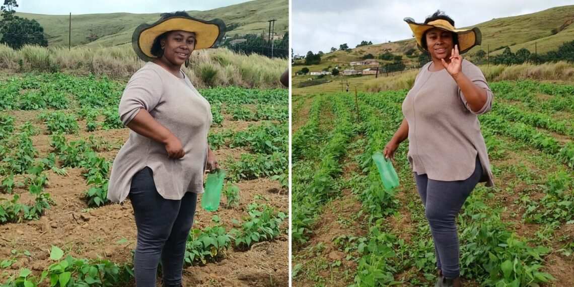 Making a difference in their community is the mission of twin sisters Zandile Cele and Zandisile Ntombela as they use farming to create job opportunities and empower women. Photo: Supplied/Food For Mzansi
