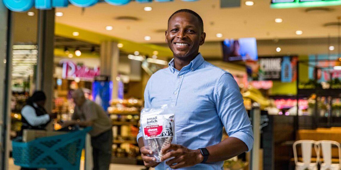 Nhlanhla Dlamini, the Harvard graduate turning sunshine into pet food power for Maneli Pets. Photo: Supplied/Shoprite Group
