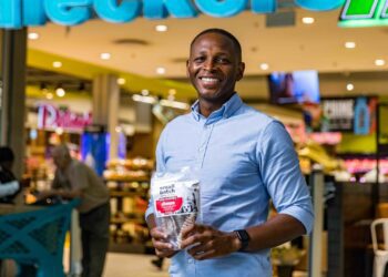 Nhlanhla Dlamini, the Harvard graduate turning sunshine into pet food power for Maneli Pets. Photo: Supplied/Shoprite Group