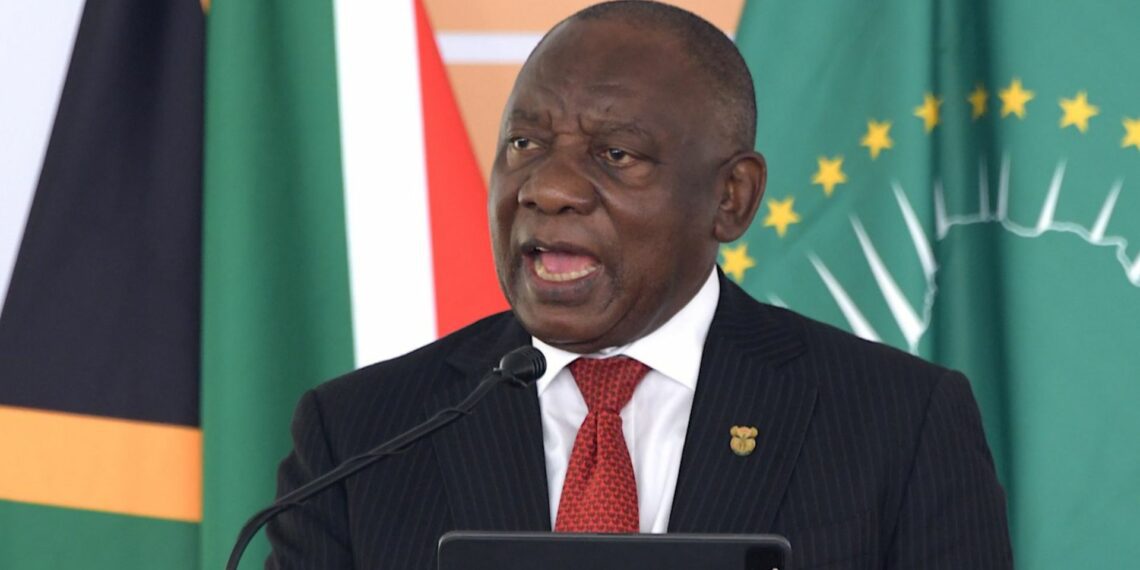 “We know that despite our achievements, South Africa remains a highly unequal society,” said President Cyril Ramaphosa in his Freedom Day address at the Union Buildings in Pretoria today. Photo: Supplied/GCIS