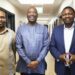 Sealing the deal for Eastern Cape citrus! Pictured from the left: Akho Skenjana (ECDC), Lukhanyo Nkombisa (Citrus Growers’ Association), and Ayanda Wakaba (ECDC CEO) celebrate a R1.2 million agreement to support black citrus producers. Photo: Supplied/Food For Mzansi