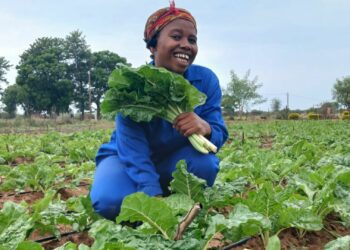 Growing food and dreams: Science student becomes fierce farmer