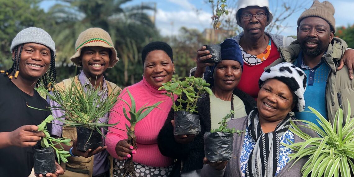 Township farmers and traditional healers attended a workshop on indigenous plant medicine, presented by Abalimi Bezekhaya and Happy By Nature. Photo: Supplied/Food For Mzansi