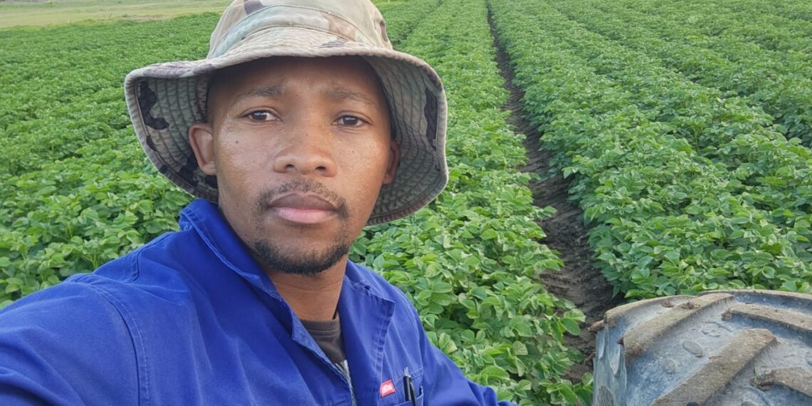 Thulani Magida is the owner of Juta Agritech, a multi-faceted farming business operating in Eastern Cape. Photo: Supplied/Food For Mzansi