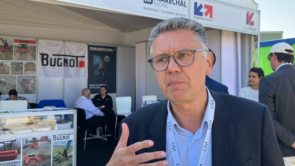 Business France’s managing director for Sub-Saharan Africa, Marc Cagnard, spoke to Food For Mzansi on the sidelines of Grain SA’s Nampo Harvest Day in Bothaville in the Free State. Photo: Adéle Changuion/Food For Mzansi