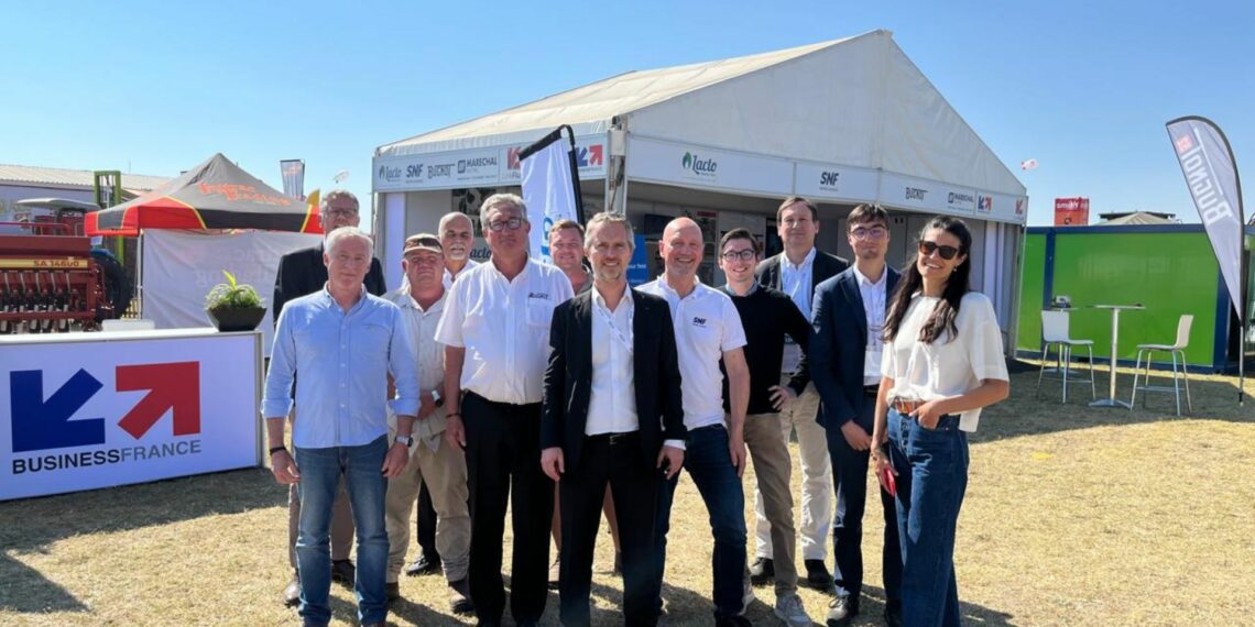 Championing French innovation and agricultural prowess, the Business France team, alongside the French ambassador and representatives of leading companies, converged at Nampo Harvest Day in the Free State this week. Photo: Supplied/Business France