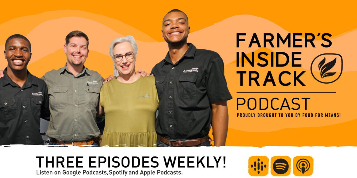 Soalo Legodi, student liaison and facilitator at Agri Skills Transfer, Shaun Welmans, chief operating officer of Agri Skills Transfer, Laurika du Bois, marketing manager, Gomolemo ‘Diesel’ Phalatse, student liaison and facilitator. Photo: Food For Mzansi
