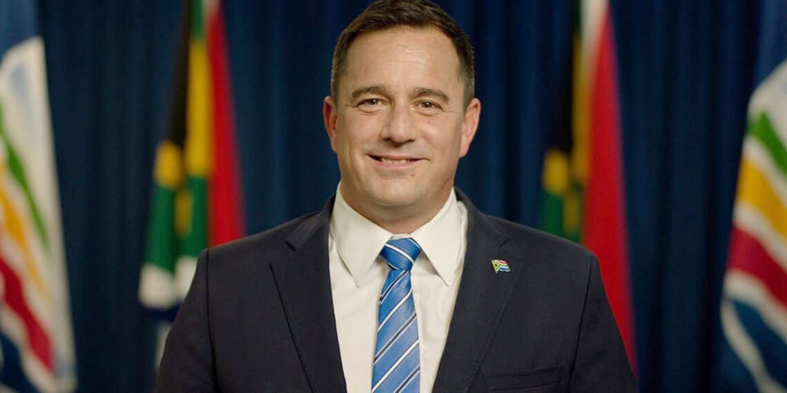FMD update: John Steenhuisen, newly appointed minister of agriculture, pictured during his tenure as leader of the DA. Photo: Supplied/Food For Mzansi
