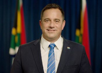 FMD update: John Steenhuisen, newly appointed minister of agriculture, pictured during his tenure as leader of the DA. Photo: Supplied/Food For Mzansi