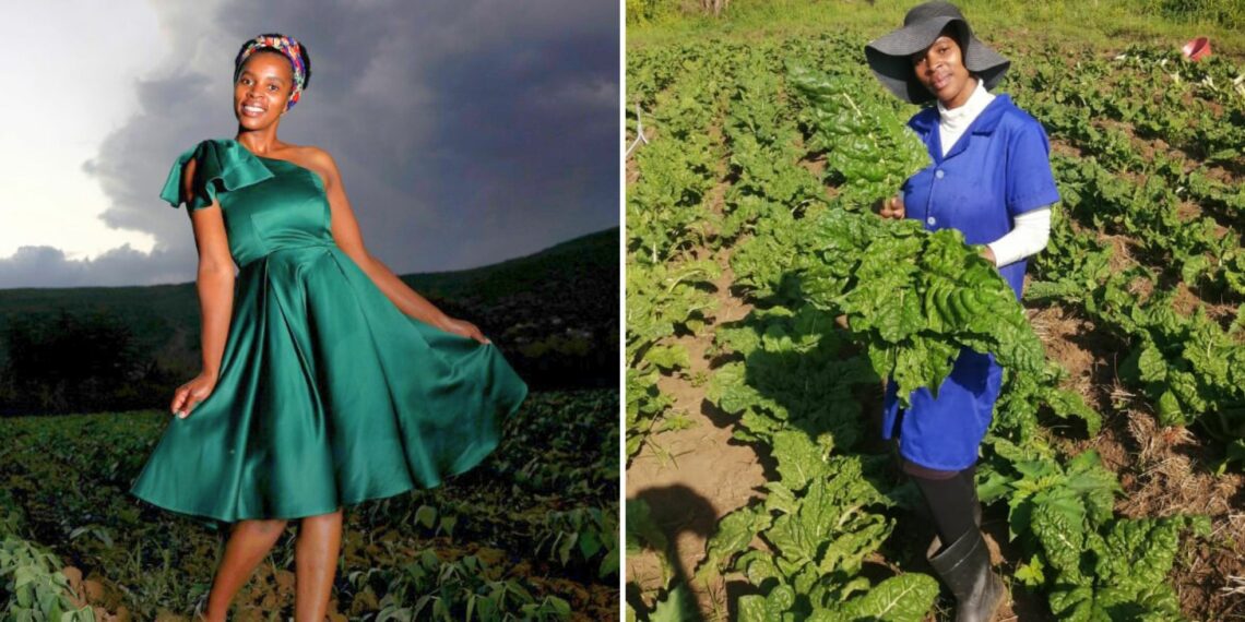 Meet Aphiwe Mtshali, the driving force behind Hlelakahle Farming Projects in KwaZulu-Natal. Photo: Supplied/Food For Mzansi