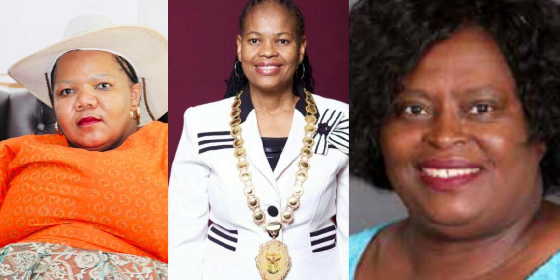 Some of the new MECs from left to right: Mpumalanga MEC Nompumelelo Hlophe, Limpopo MEC Nakedi Sibanda-Kekana, and KwaZulu-Natal MEC Thembeni Madlopha-Mthethwa. Photo: Supplied/Food For Mzansi