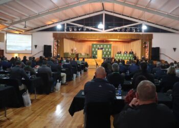 Agriculture minister John Steenhuisen addressed Agri Eastern Cape’s annual congress, calling for the sector’s leadership in driving national progress and innovation. Photo: Supplied/Food For Mzansi