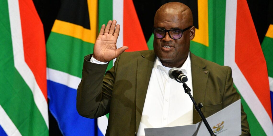 Mzwanele Nyhontso has detailed state funding splits for agricultural land acquisition and production support at the tabling of the land reform budget vote. Photo: Supplied/Parliament of RSA