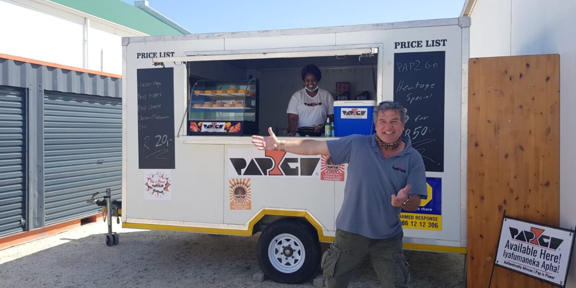 Willfried Korn, the founder of Pap2Go, is on a mission to introduce South Africans to a new way of consuming pap. Photo: Supplied/Food For Mzansi